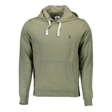 U.S. POLO ASSN. Green Cotton Men Sweater