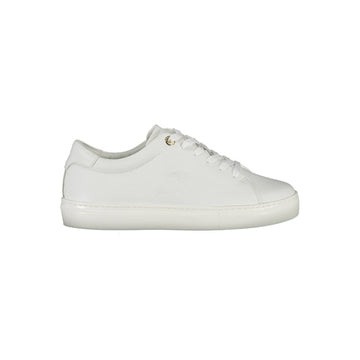 Tommy Hilfiger White Leather Women Sneaker