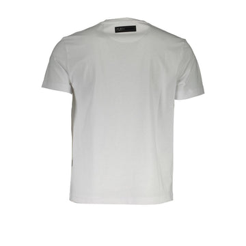 Plein Sport White Cotton Men T-Shirt