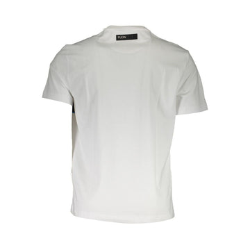 Plein Sport White Cotton Men T-Shirt