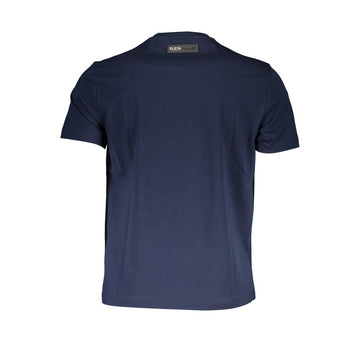 Plein Sport Blue Cotton Men T-Shirt