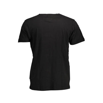 Tommy Hilfiger Black Cotton Men T-Shirt