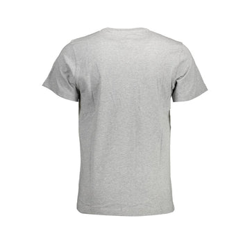 Tommy Hilfiger Gray Cotton Men TShirt