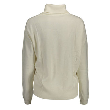 U.S. POLO ASSN. White Wool Women Sweater