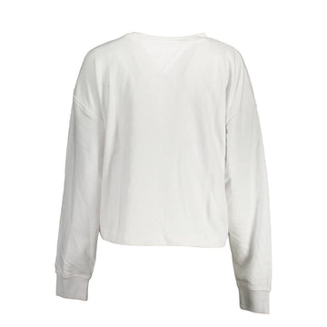 Tommy Hilfiger White Cotton Women Sweater