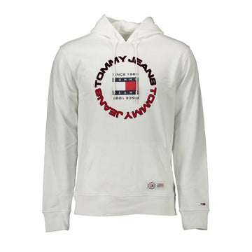 Tommy Hilfiger White Cotton Men Sweater