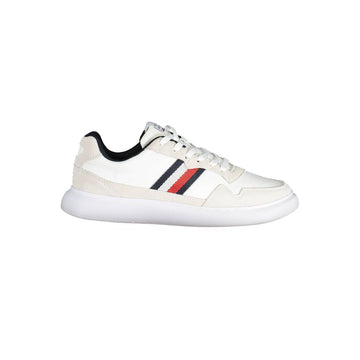 Tommy Hilfiger White Leather Men Sneaker