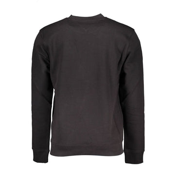 Tommy Hilfiger Black Cotton Men Sweater