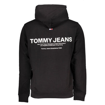 Tommy Hilfiger Black Cotton Men Sweater