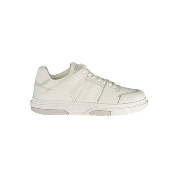 Tommy Hilfiger White Leather Men Sneaker